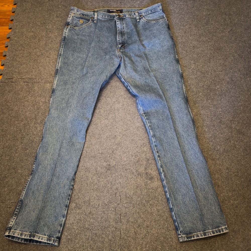 Wrangler George Strait Collection‎ Mens Jeans 40x34 Medium Wash 1013MGSHD Denim